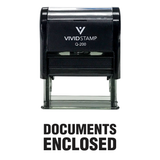Documents Enclosed Self Inking Rubber Stamp