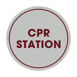 Signs ByLITA Circle CPR Station Sign