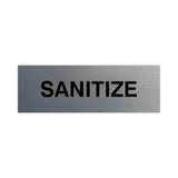 Signs ByLITA Basic Sanitize Sign
