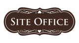 Signs ByLITA Designer Site Office Sign