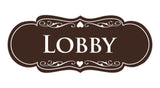 Signs ByLITA Designer Lobby Sign
