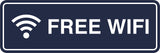 Signs ByLITA Standard Free WiFi Sign