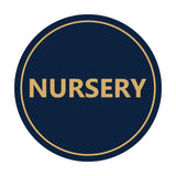 Signs ByLITA Circle Nursery Sign
