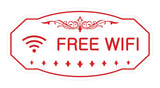 Victorian Free Wifi Sign