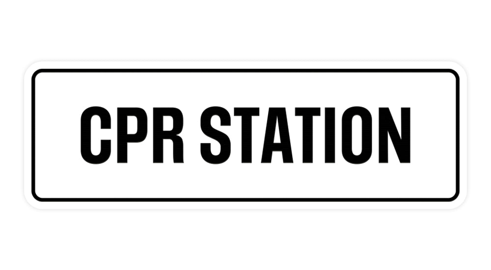 Standard Cpr Station Sign
