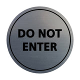 Signs ByLITA Circle Do Not Enter Sign