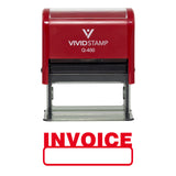 Basic Invoice Self Inking Rubber Stamp