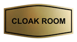Signs ByLITA Fancy Cloak Room Sign