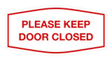 Signs ByLITA Fancy Please Keep Door Closed Sign