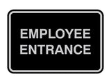 Signs ByLITA Classic Framed Employee Entrance Sign