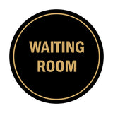 Signs ByLITA Circle Waiting Room Sign