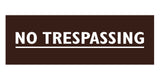 Signs ByLITA Basic No Trespassing Sign
