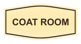 Signs ByLITA Fancy Coat Room Sign