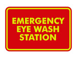 Signs ByLITA Classic Emergency Eye Wash Station Sign