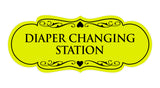 Signs ByLITA Designer Diaper Changing Station Sign