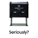 Black Seriously? Novelty Stamp