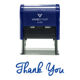 Blue THANK YOU Self-Inking Rubber Stamp