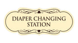 Signs ByLITA Designer Diaper Changing Station Sign