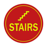 Sign By LITA Circle Stairs Sign