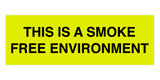 Signs ByLITA Basic This is a Smoke Free Environment Sign