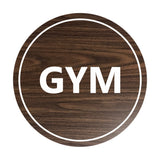 Signs ByLITA Circle Gym Sign