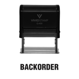 Backorder Self Inking Rubber Stamp