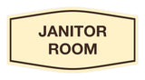 Signs ByLITA Fancy Janitor Room Sign