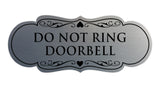 Signs ByLITA Designer Do Not Ring Doorbell Sign