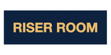 Signs ByLITA Basic Riser Room Sign