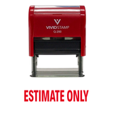 Estimate Only Self Inking Rubber Stamp