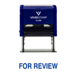 For Review Office Self Inking Rubber Stamp
