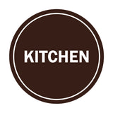 Signs ByLITA Circle Kitchen Sign