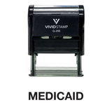 Medicaid Office Self Inking Rubber Stamp