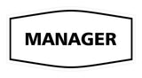 Fancy Manager Sign