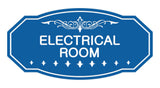 Victorian Electrical Room Sign