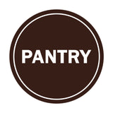 Signs ByLITA Circle Pantry Sign