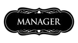 Signs ByLITA Designer Manager Sign