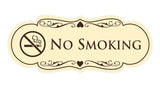 Signs ByLITA Designer No Smoking Sign