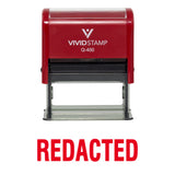 Redacted Self Inking Rubber Stamp