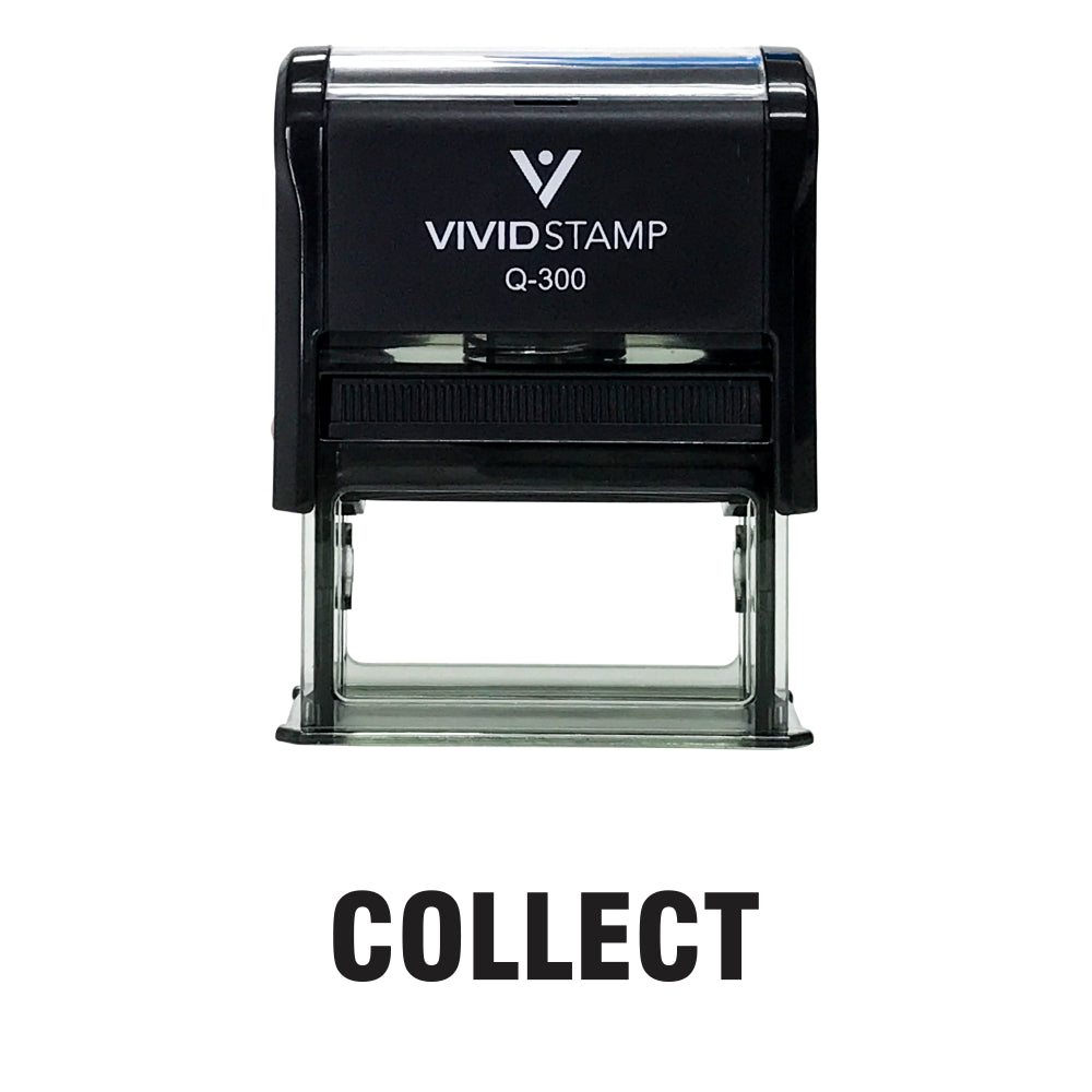 COLLECT Self Inking Rubber Stamp