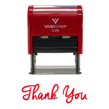 Red THANK YOU Self-Inking Rubber Stamp