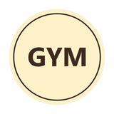 Signs ByLITA Circle Gym Sign