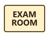Signs ByLITA Classic Exam Room Sign