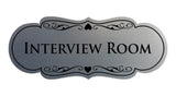 Signs ByLITA Designer Interview Room Sign