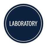 Signs ByLITA Circle Laboratory Sign