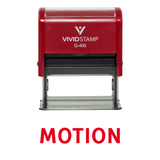 Motion Legal Self Inking Rubber Stamp