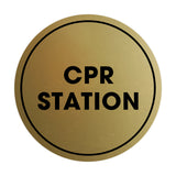 Signs ByLITA Circle CPR Station Sign