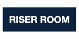 Signs ByLITA Basic Riser Room Sign