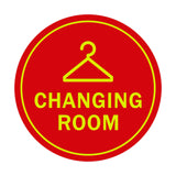 Signs ByLITA Circle Changing Room Sign
