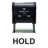 HOLD Self Inking Rubber Stamp